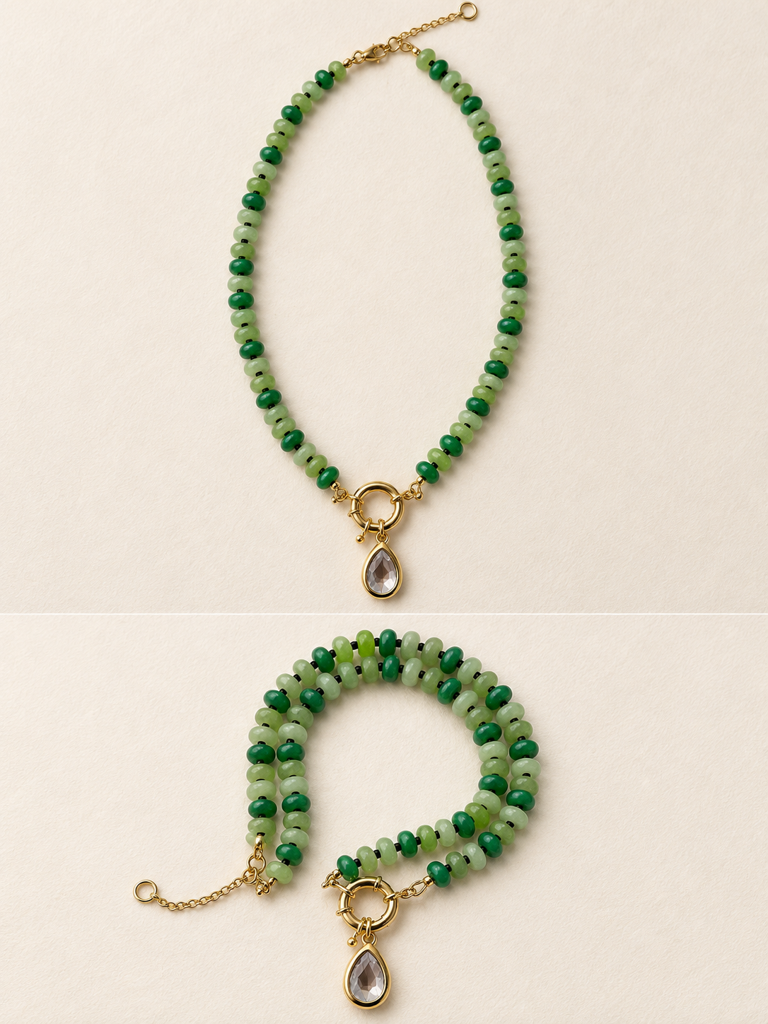 Clover Drop Necklace