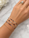 Earth tone seed bead bracelet stack for custom color inspiration